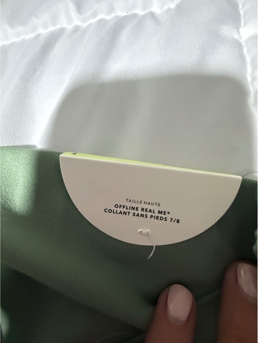 Offline by Aerie High-Rise Leggings in Sage Green, Size S/P - Picture 3 of 5